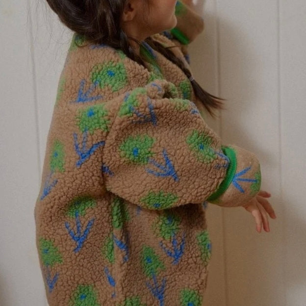 Flower Fleece Jacket