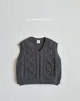 Cable Knit Vest