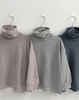 Loose Fit Stripe Turtleneck Tee