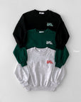 Black Button Sweatshirt