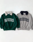 Hours Collar Sweatshirt