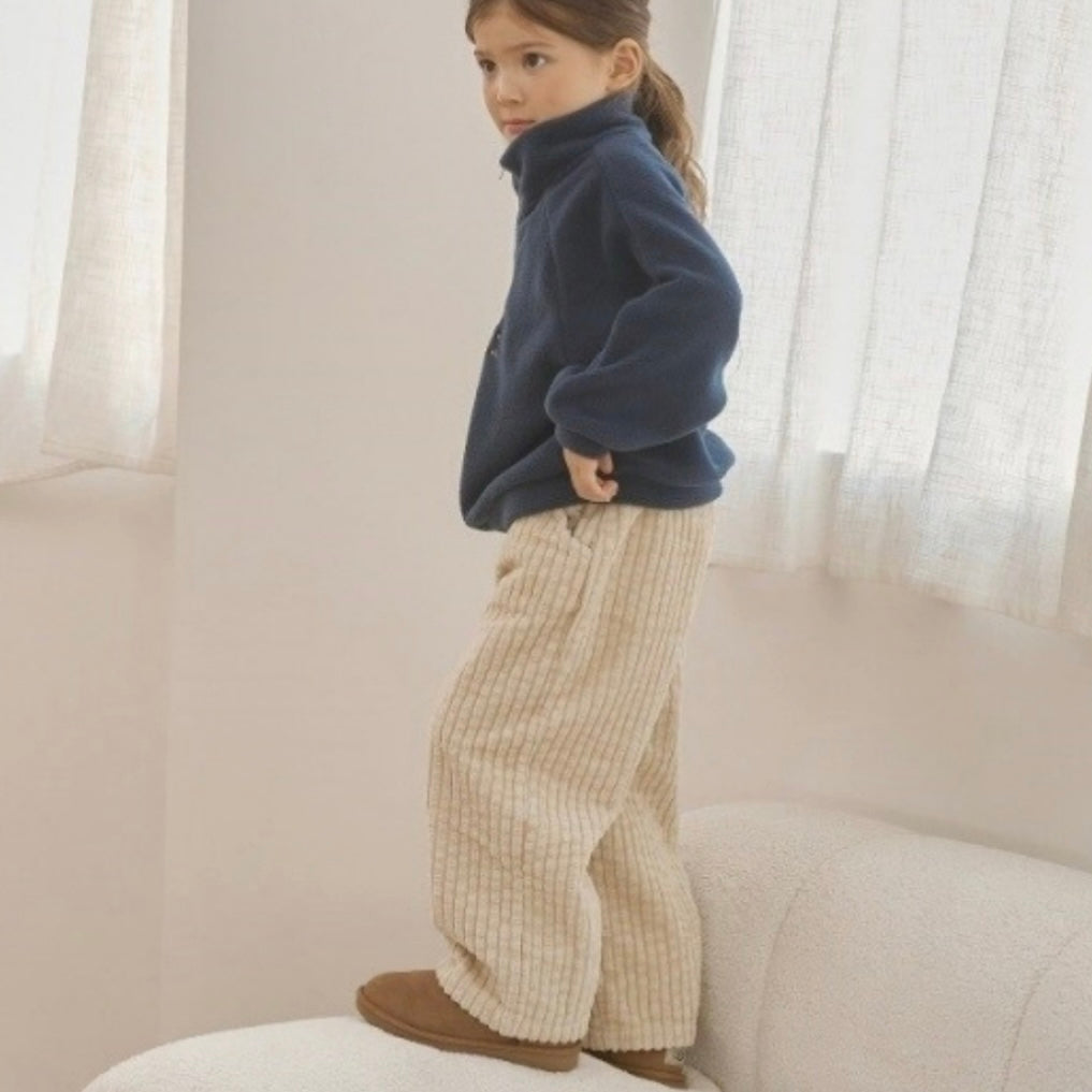 Muffin Wide Corduroy Pants