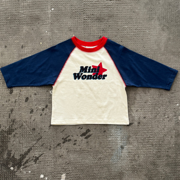 Mini Wonder Raglan Tee