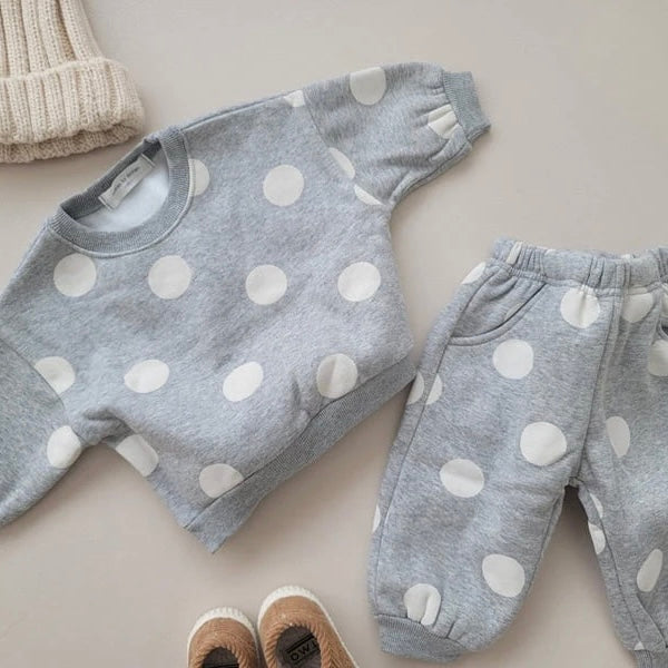 Fleece Bubble Top Bottom Set