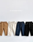 Fall Stitch Cotton Pants