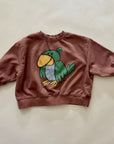 Parrot Sweater – Lässiger Look mit Papageien-Print