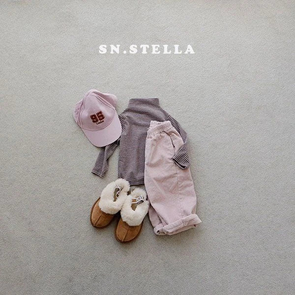 Coco Stripe Turtleneck Tee