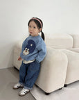 Out Pocket Baggy Denim Pants