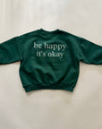 Be Happy Sweater – Botschaft zum Wohlfühlen