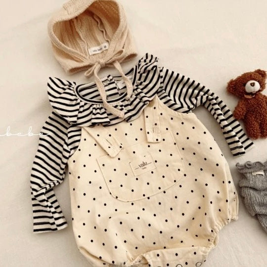 Poipoi Suspenders Suit (Bebe)