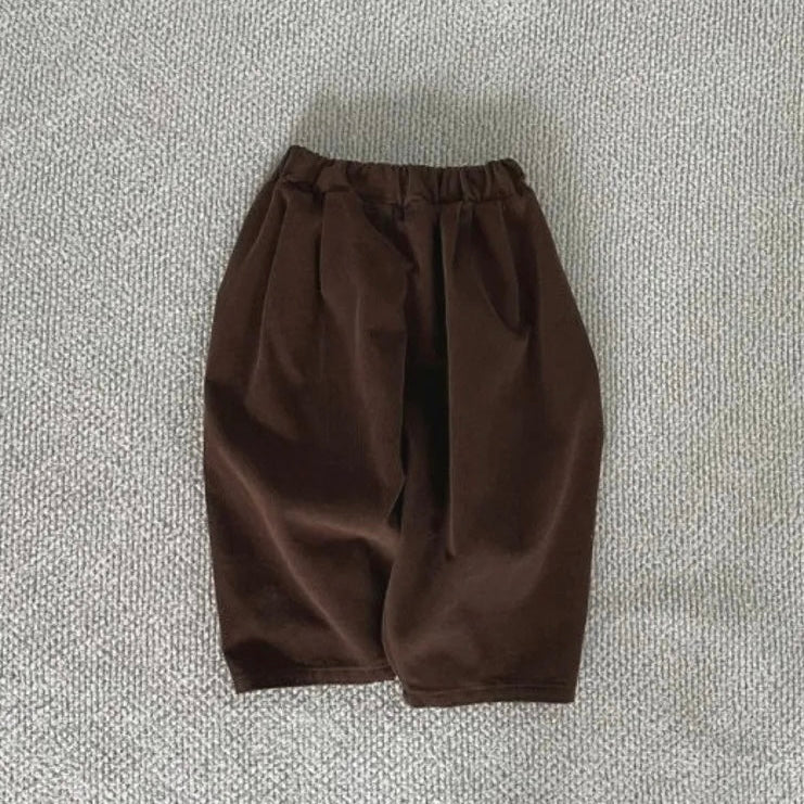 Corduroy Finger Pants