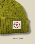 Knit Patch Beanie