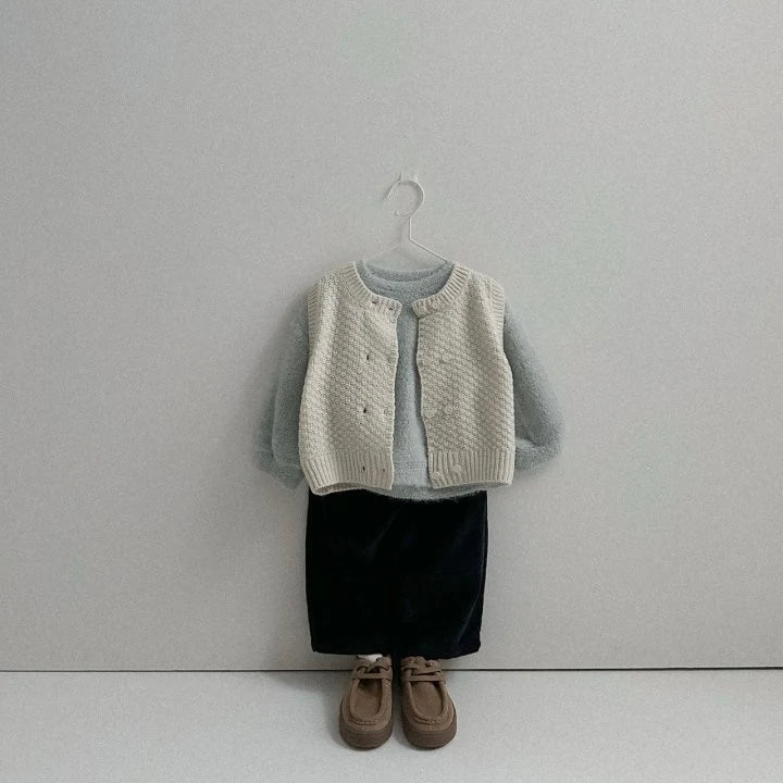 Puffy Knit Vest