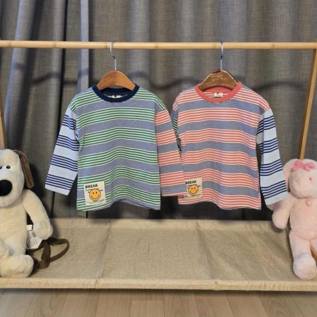 Happy Stripe Tee