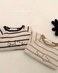 Kids Smile Stripe Tee