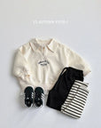 Ribbed Striped Leggings