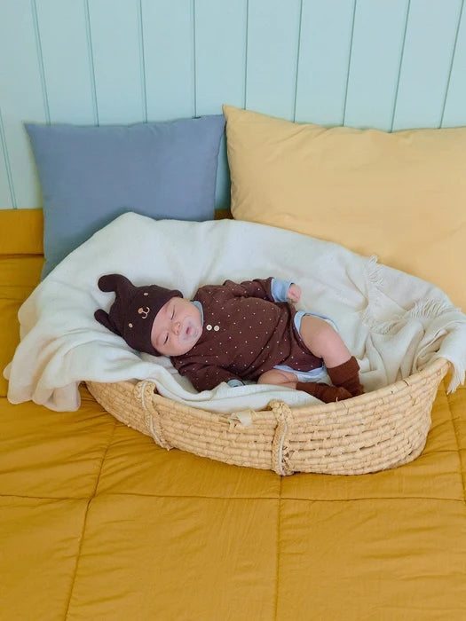 Vanilla Latte Bonnet (Bebe)