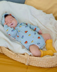 Car Bodysuit + Bonnet Set (Bebe)