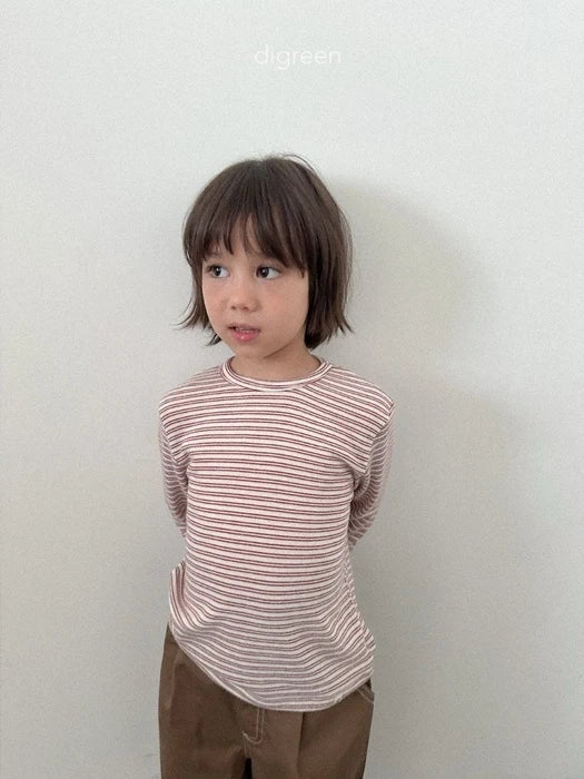 Striped Latte Tee