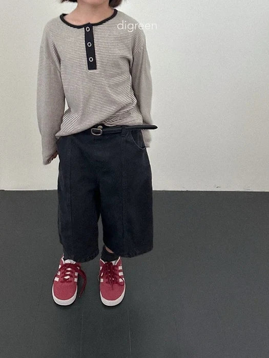 Panel Bermuda Pants