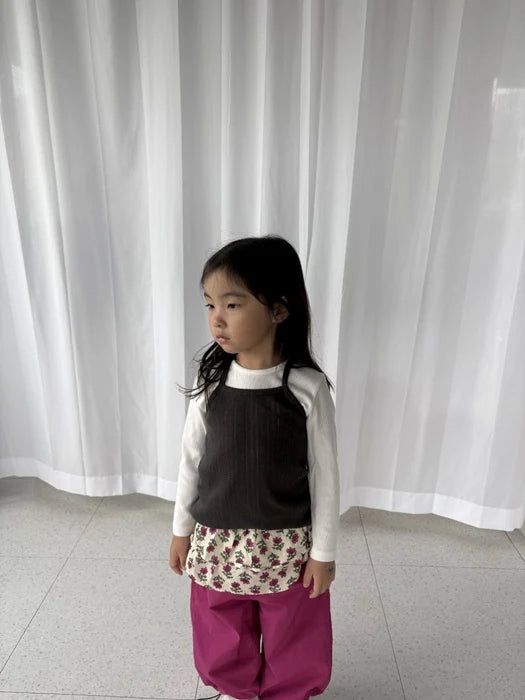 Knit Eyelet Halter Top