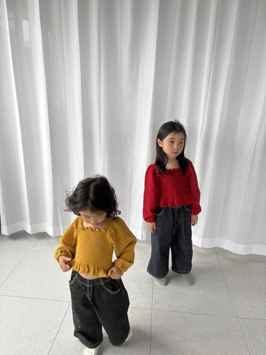 Smocked Blouse