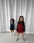 Corduroy Short Overalls