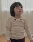 Little Foxx – Collar Embroidery Tee