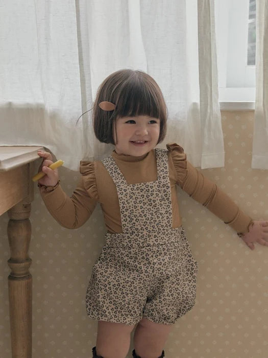Little Foxx – Pumpkin Suspender Pants