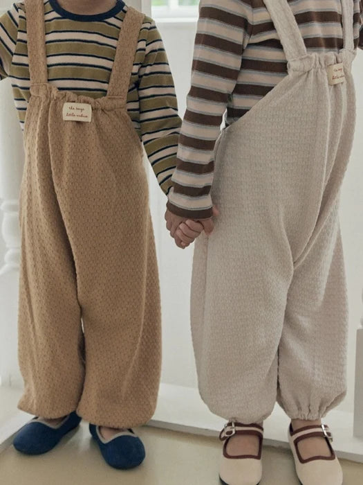 Little Foxx – Knit Overalls