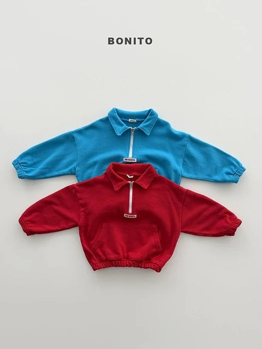 Little Foxx – Collar Zip-Up Jacket