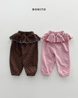 Little Foxx – Dot Frill Jogger Pants