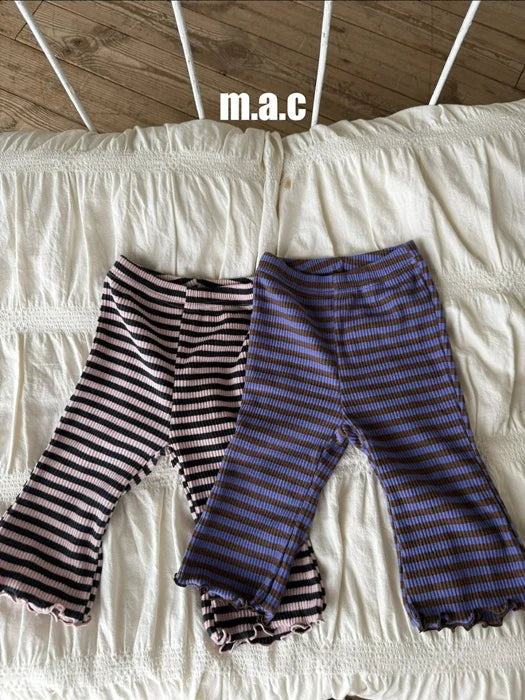 Little Foxx – Striped Bootcut Pants