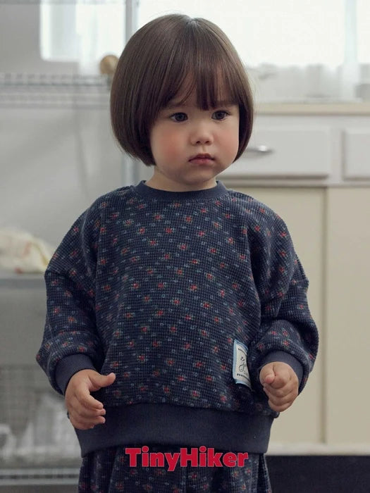 Little Foxx – Madeleine Waffle Sweatshirt