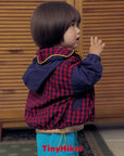 Little Foxx – Pposik Check Hooded Jumper