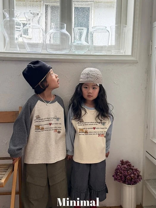Little Foxx – Printed Raglan Tee