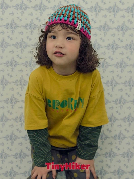 Little Foxx – Record Layered Long Sleeve Tee