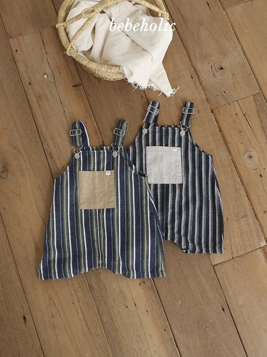 Little Foxx – More Stripe Suspender Suit