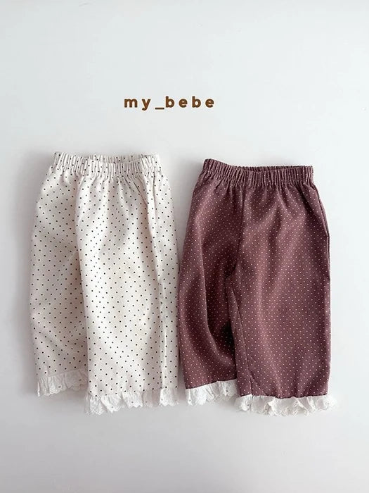 Little Foxx – Dot Lace Pants