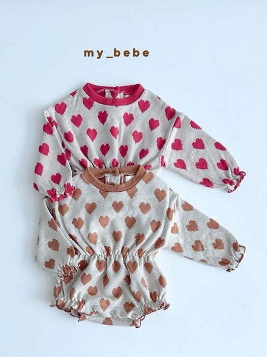 Little Foxx – Heart Banded Suit