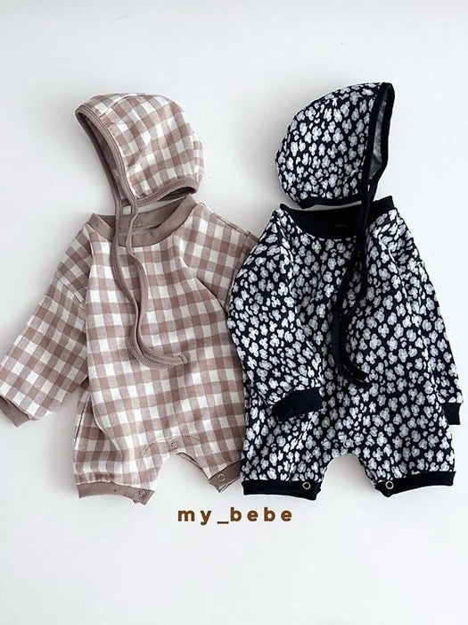 Little Foxx – Jacquard Bodysuit (Bonnet Set)