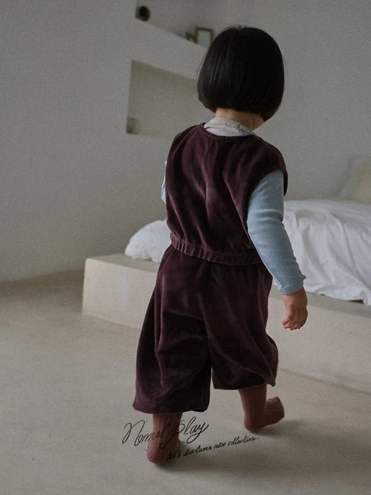 Little Foxx – Velour Jogger Pants