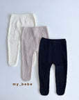 Little Foxx – Fine Rib Footed Leggings