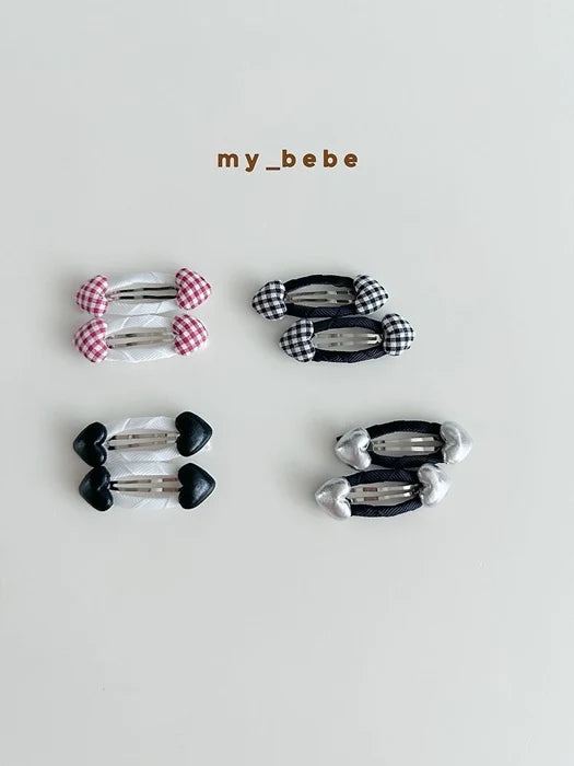 Little Foxx – Heart Snap Hair Clips