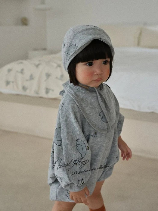 Little Foxx – Terry Duck Baby Bodysuit