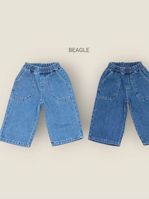 Little Foxx – Square Pocket Denim Pants