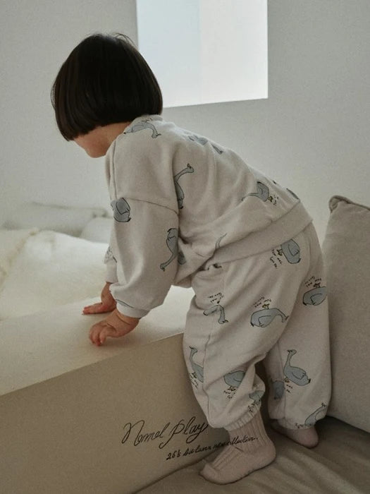 Little Foxx – Normal Duck All-Over Print Jogger Pants
