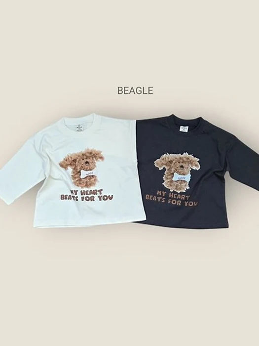 Little Foxx – Puppy Print Tee