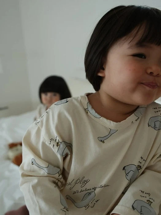 Little Foxx – Normal Duck All-Over Print Single Tee