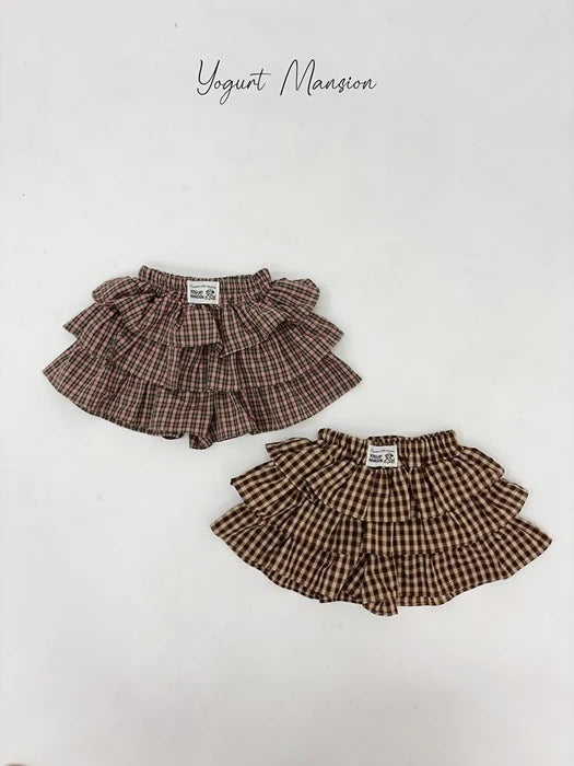 Little Foxx – Check Check Skirt Pants